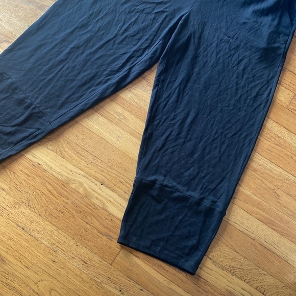 Eileen Fisher Black Wide Leg Pants Size Large - Picture 3 of 16